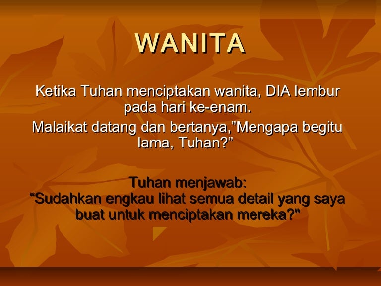 Gratis Unduh Gambar Keajaiban Wanita Motivasi Slide Tanto Wardoyo Terupdate by Katacinta.co