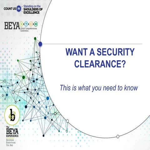 Want a Security clearance? This is what you need to know 