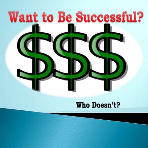 Want to be successful