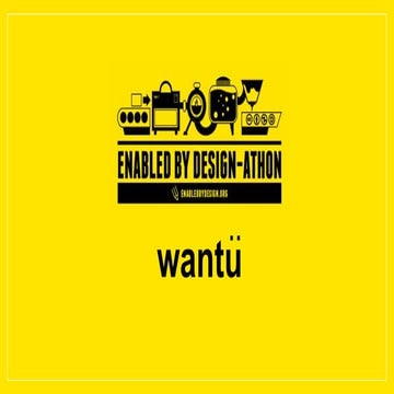 Enabled by Designathon - DC - Nov 2014