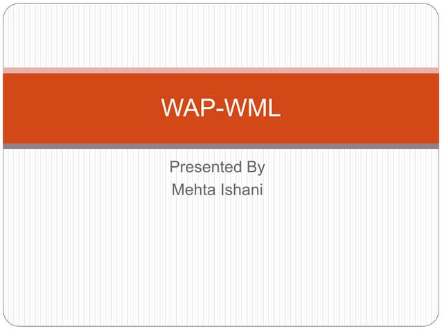 Wap wml