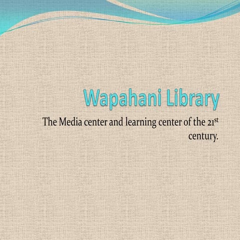 Wapahani library