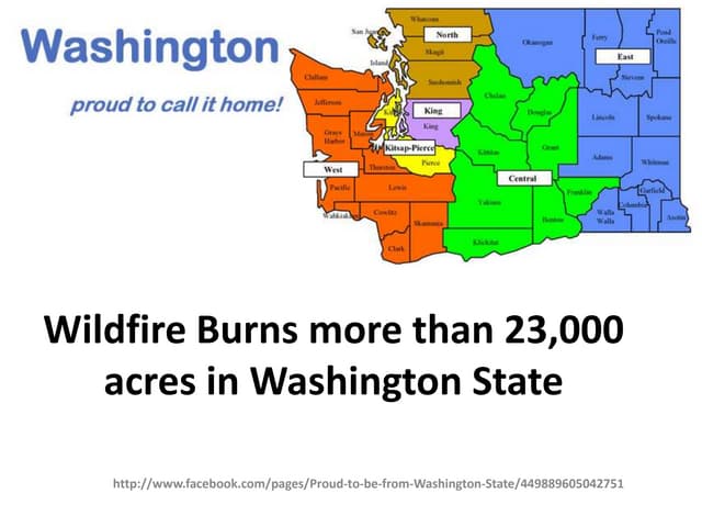 Wildfire burns more than 23,000 acres in Washington State