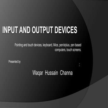 Waqar hussain channa presentaton