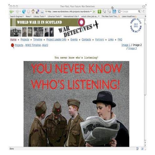 Search Engines and Strategies, Or, Google's Not the Only Tool in the ...