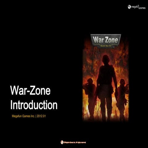 Social MMO Game 'War zone' introduction