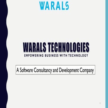 Warals Learning Management System