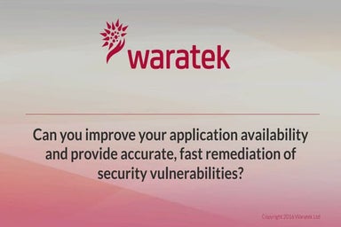 Waratek overview 2016