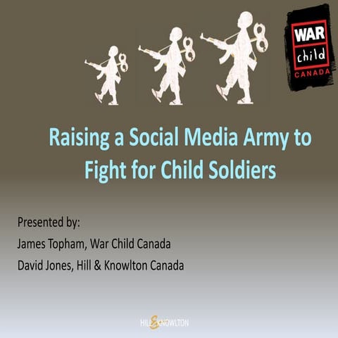 War Child - Social Media and ROI