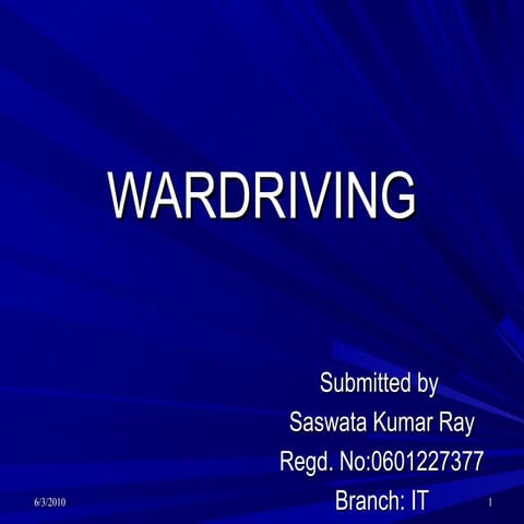Wardriving
