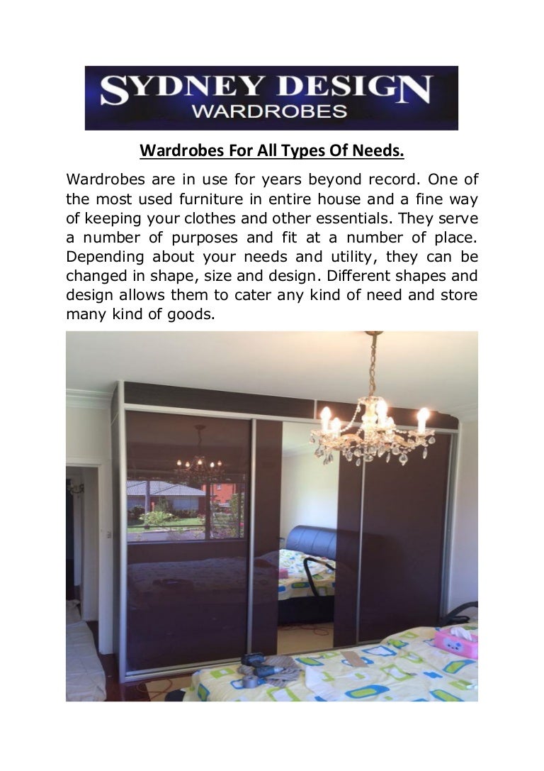Wardrobes For All Types Of Needs