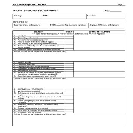 warehouse-checklist.doc