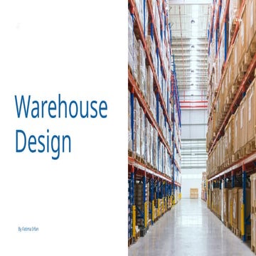 how to design a warehouse in any industry