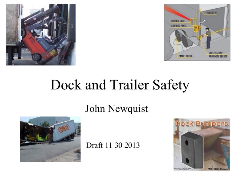 Warehouse dock safety 2013