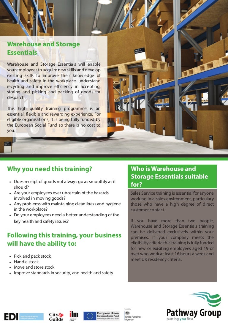 Warehouse Essentials Training