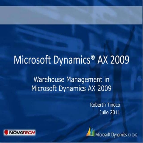 Warehouse management for ax 2009