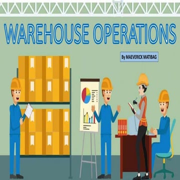 Warehouse Operations and WMS