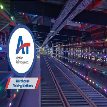 Warehouse picking methods | PDF