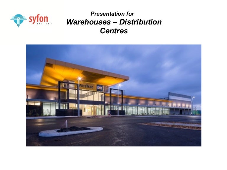 Warehouse and distribution centre specialists