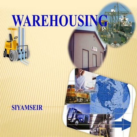 warehousing and maintenance of premises of WH