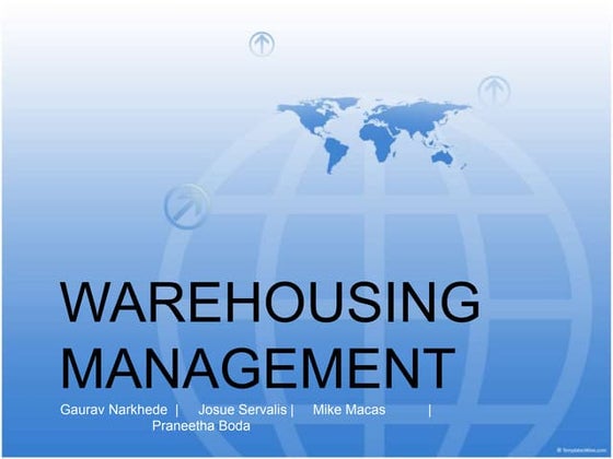 Warehouse design and layouts with case study and examples | PPTX