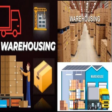 WAREHOUSING AND LOGISTICS USED IN BUSINESS
