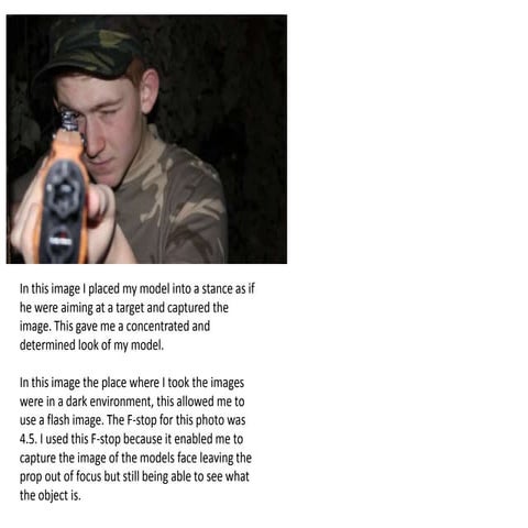 War images, comentary