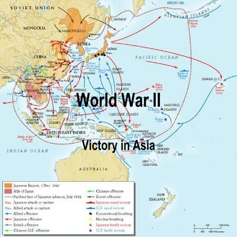 War in the pacific to atomic bomb