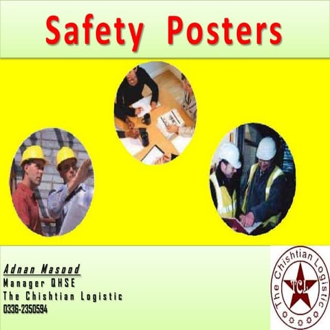 Safety  Posters 