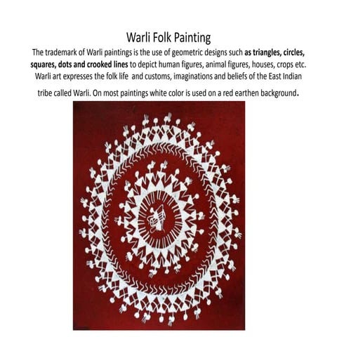 Warli folk painting