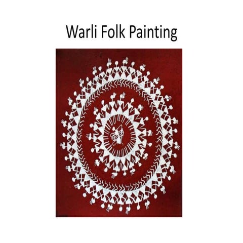 Warli folk painting