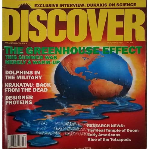 When Global Warming Became News: 1988