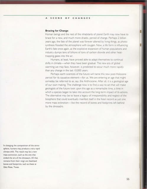 Humanity's Role in Creating a "Post...