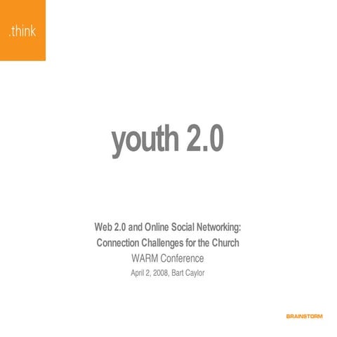 Youth Groups 2.0