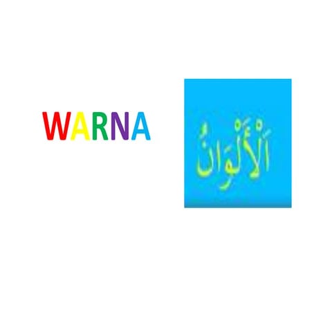 Warna Dalam B.Arab
