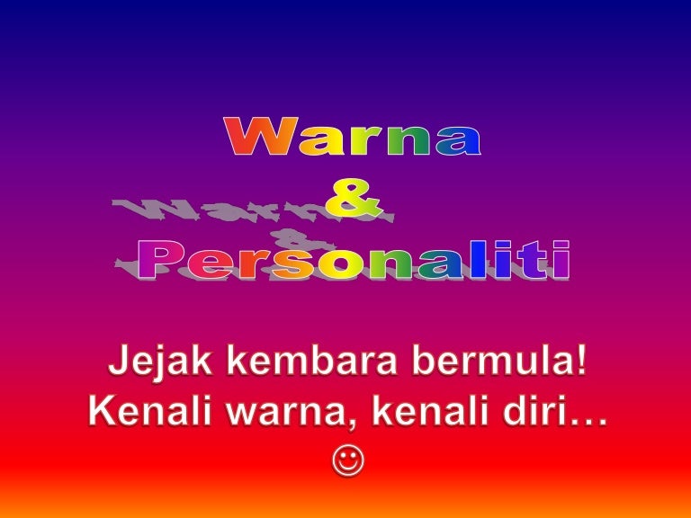 Warna N Personaliti