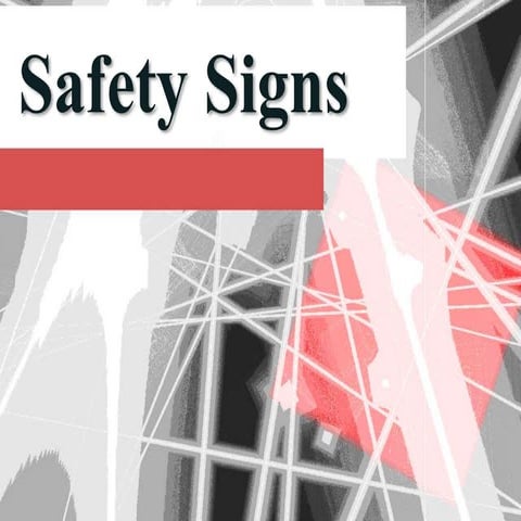 Warning signs