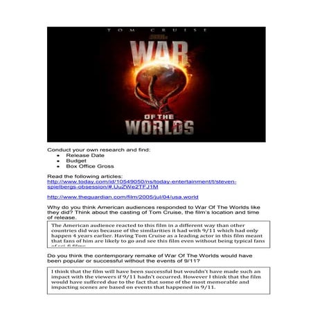 War of the_worlds_worksheet