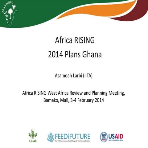 Africa RISING 2014 plans Ghana