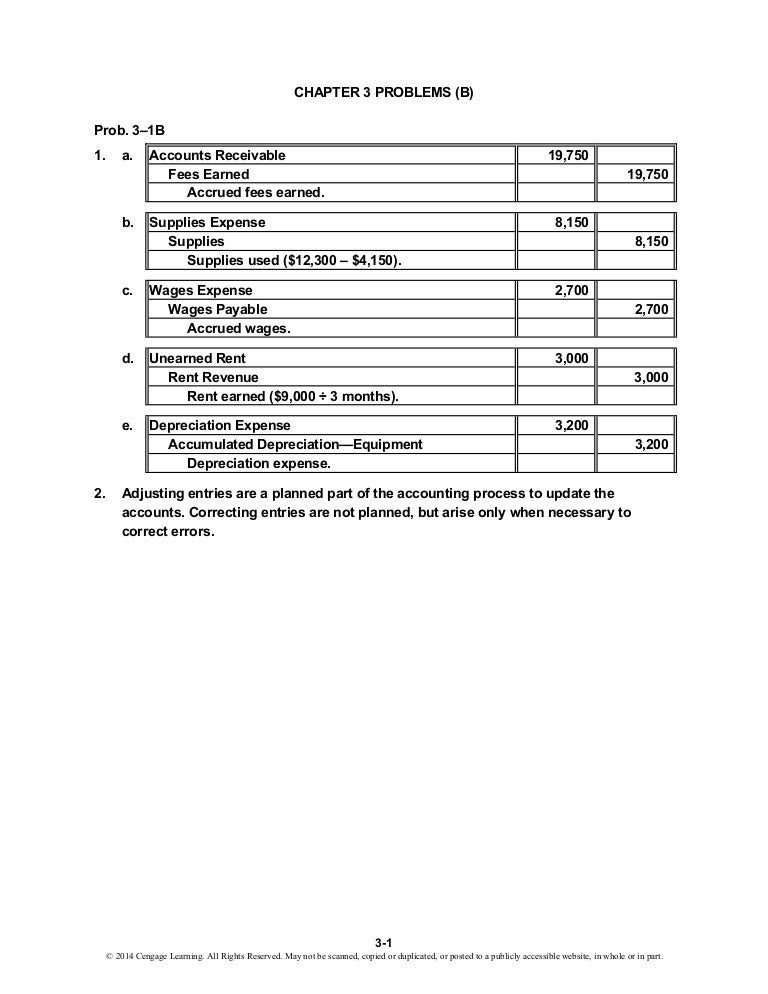 Chapter 3 Answers