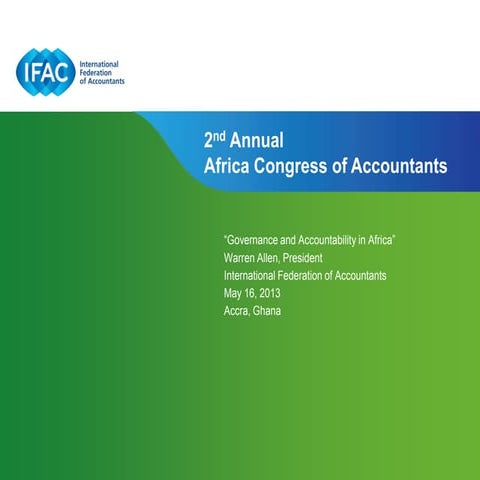 2nd Annual Africa Congress of Accountants 