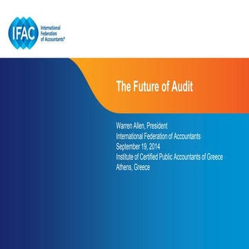 The Future of Audit