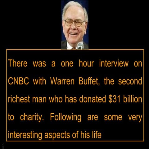 Warren Buffet