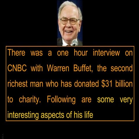 Warren Buffet - Interesting Aspects of His Life