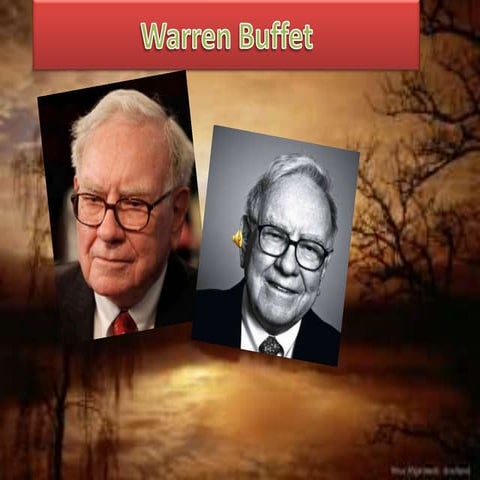 Warren buffet | PPTX