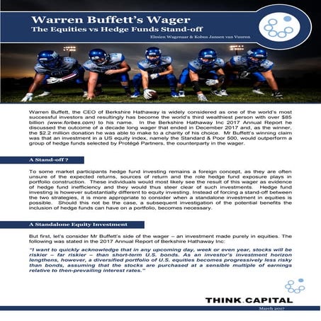 Warren Buffett's Wager