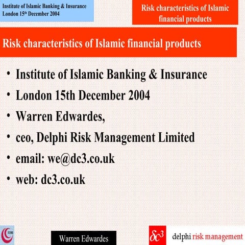 Warren edwardes iibi   islamic finance risk 041215