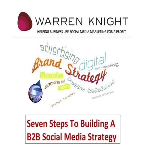 Warren Knight  -  7 Steps B2B Social Media Strategy