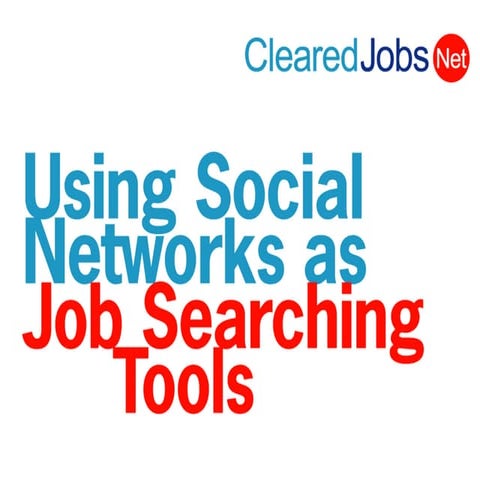 Using Social Media in Your Job Search and Military Transition 