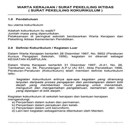 Warta kerajaan kokuriklum